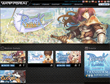 Tablet Screenshot of iro.ragnarokonline.com